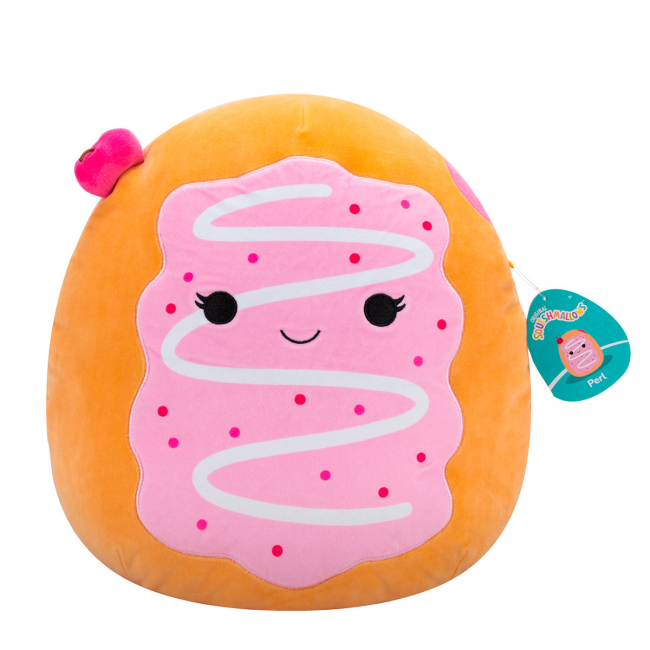 Подушки - Мягкая игрушка Squishmallows Вишневый Пончик Перл 36 см (SQCR06742)#6