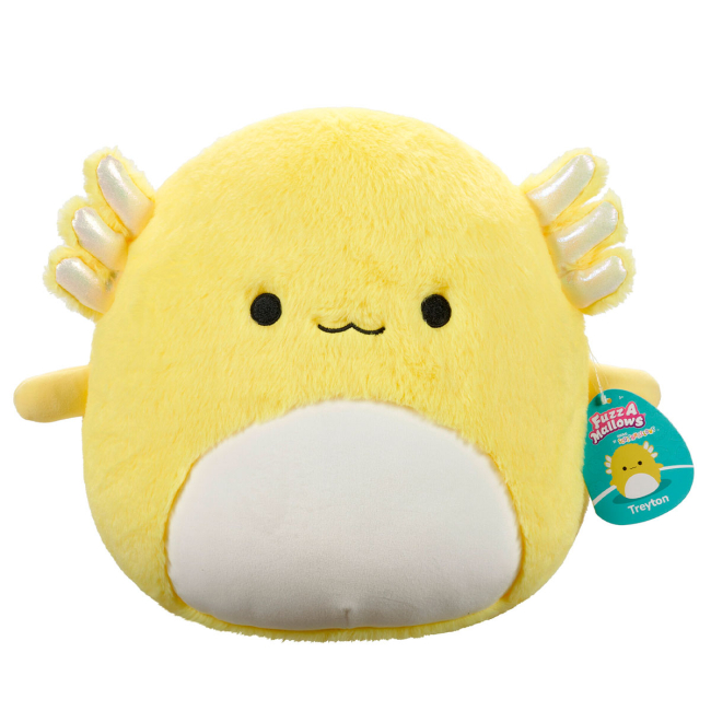 Подушки - Мягкая игрушка Squishmallows Аксолотль Трейтон 30 см (SQCR06759)#6