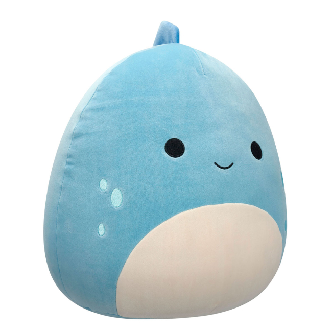 Подушки - М'яка іграшка Squishmallows Синій Динозавр 40 см (SQCR07049)#5