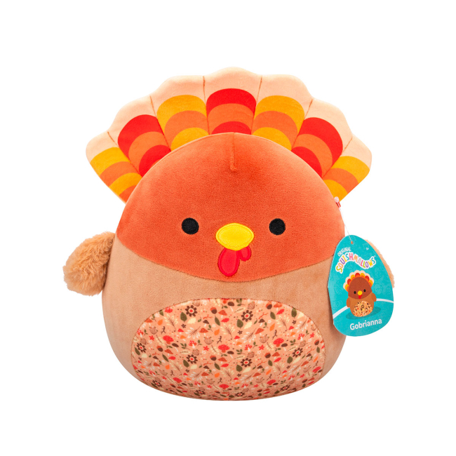 М'які тварини - М'яка іграшка Squishmallows Індик Гобріанна 19 см (SQHV00029)#6