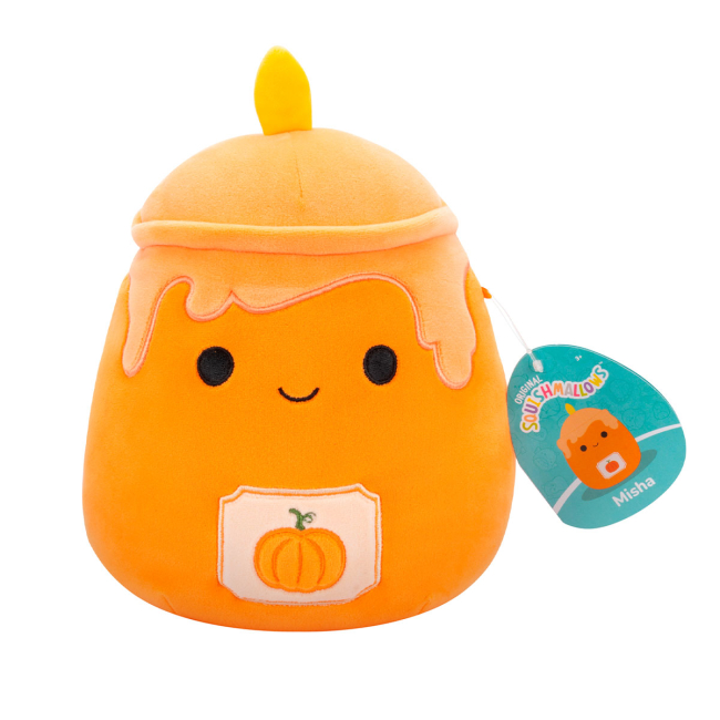 Персонажи мультфильмов - Мягкая игрушка Squishmallows Свеча Миша 19 см (SQHV00032)#6