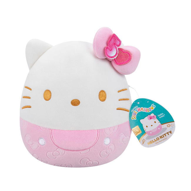 М'які тварини - М'яка іграшка Squishmallows Хелоу Кітті у рожевому 20 см (SQSN00497)#6