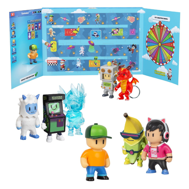 Фигурки персонажей - Игровой набор Stumble Guys W2 Адвент-календарь (SG9205)#2