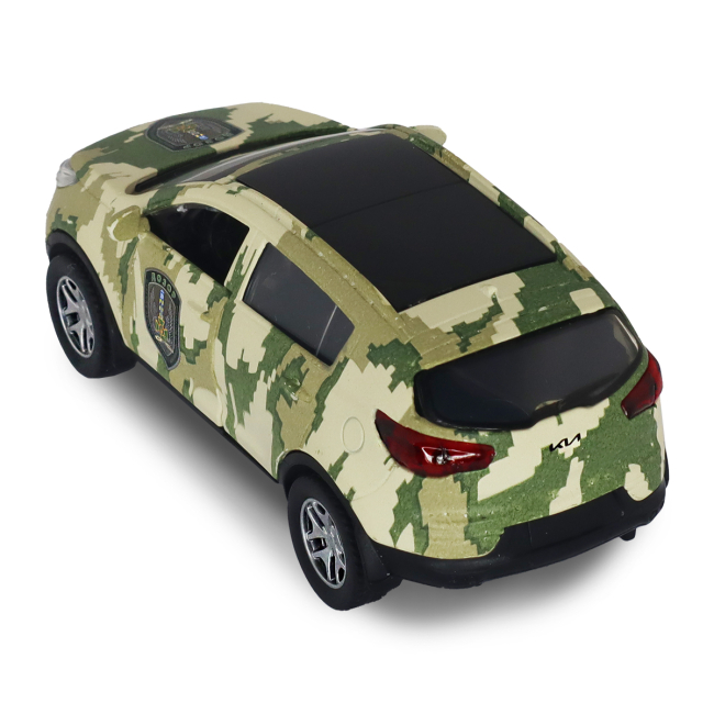 Транспорт и спецтехника - Внедорожник TechnoDrive Шевроны Героев Kia Sportage R Дозор (250361MC)#4