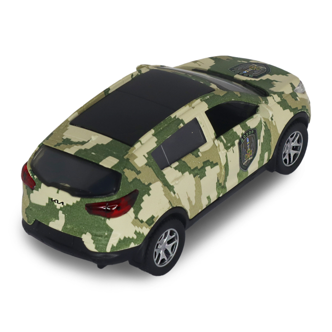 Транспорт и спецтехника - Внедорожник TechnoDrive Шевроны Героев Kia Sportage R Дозор (250361MC)#6