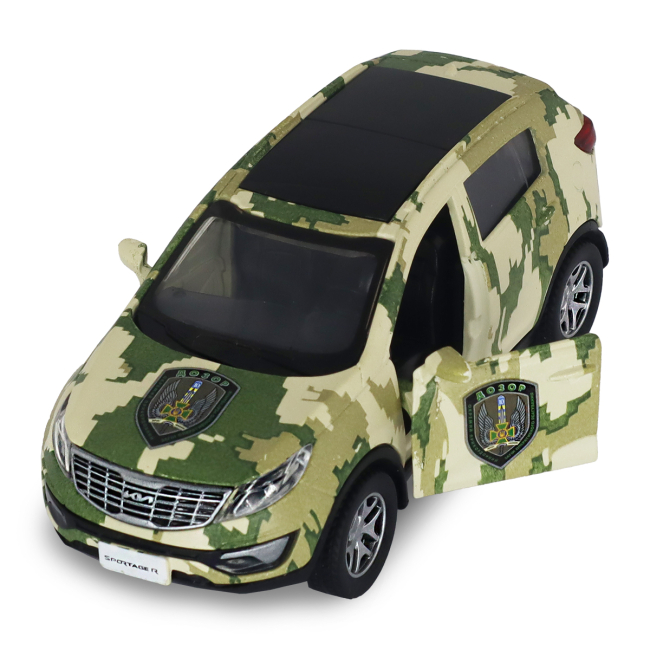 Транспорт и спецтехника - Внедорожник TechnoDrive Шевроны Героев Kia Sportage R Дозор (250361MC)#7