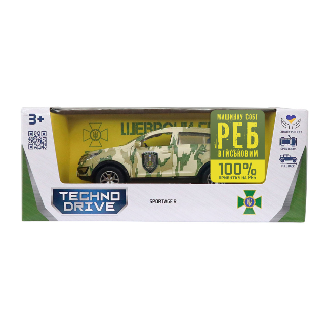 Транспорт и спецтехника - Внедорожник TechnoDrive Шевроны Героев Kia Sportage R Дозор (250361MC)#9