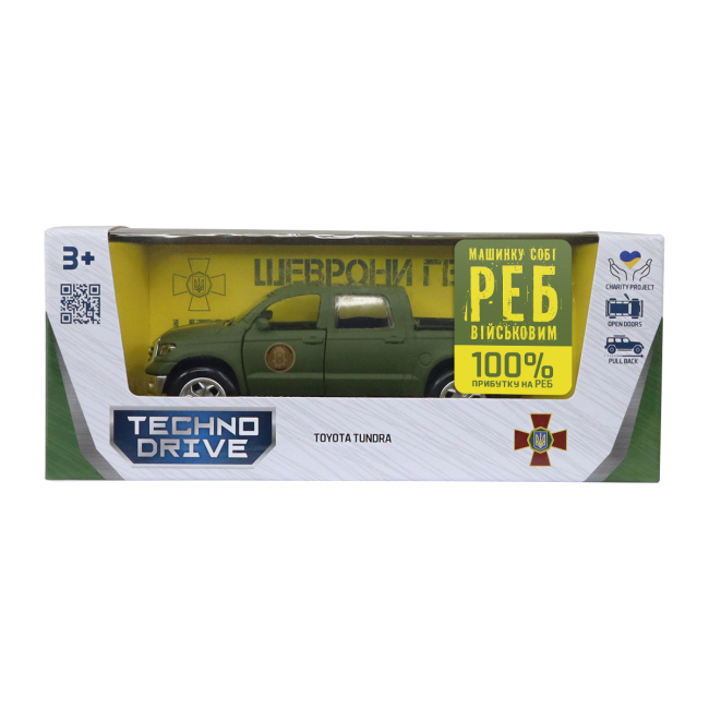 Транспорт и спецтехника - Внедорожник TechnoDrive Шевроны Героев Toyota Tundra НГУ (KM60083)#9