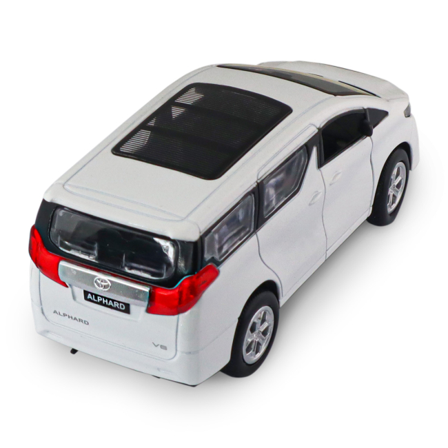 Автомоделі - Автомодель TechnoDrive Toyota Alphard біла (KM6011Bl)#6