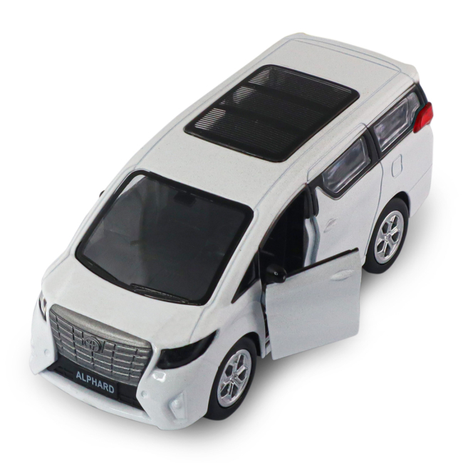 Автомоделі - Автомодель TechnoDrive Toyota Alphard біла (KM6011Bl)#7