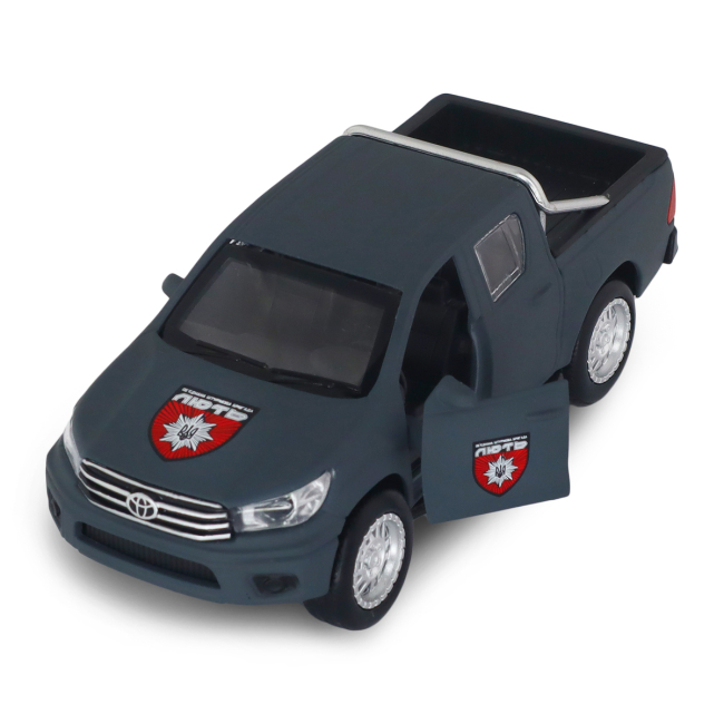 Транспорт и спецтехника - Внедорожник TechnoDrive Шевроны Героев Toyota Hilux ОШБр НПУ Лють (KM6118F)#7