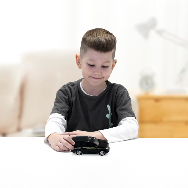 Автомоделі - Автомодель TechnoDrive Toyota Prado чорна (KM6189D)#10