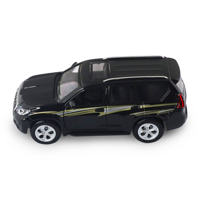 Автомоделі - Автомодель TechnoDrive Toyota Prado чорна (KM6189D)#3