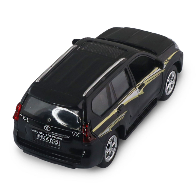 Автомоделі - Автомодель TechnoDrive Toyota Prado чорна (KM6189D)#6