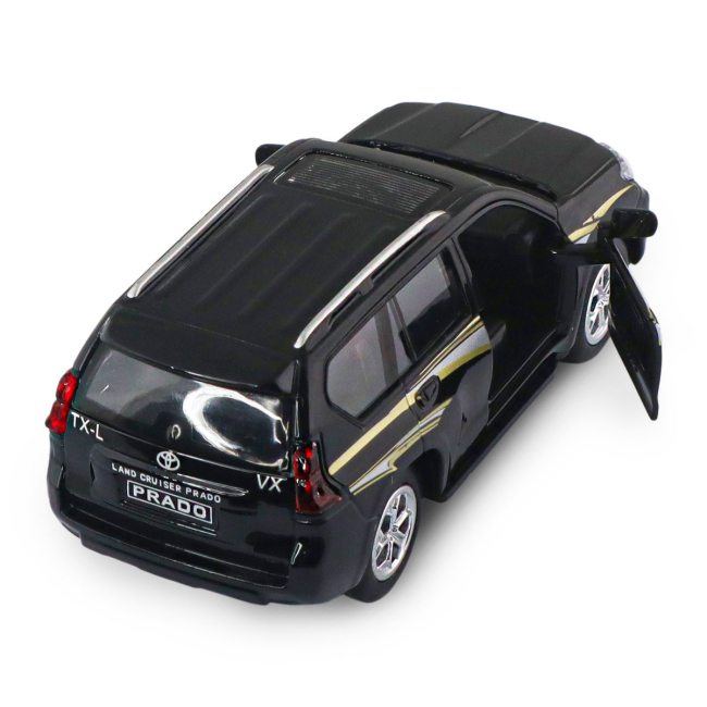 Автомоделі - Автомодель TechnoDrive Toyota Prado чорна (KM6189D)#8