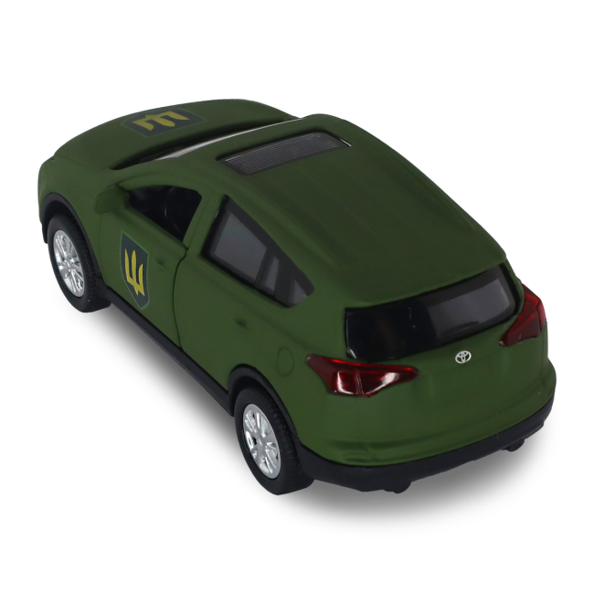 Транспорт и спецтехника - Внедорожник TechnoDrive Шевроны Героев Toyota RAV4 Сухопутные войска ВСУ (KM6198M2)#4