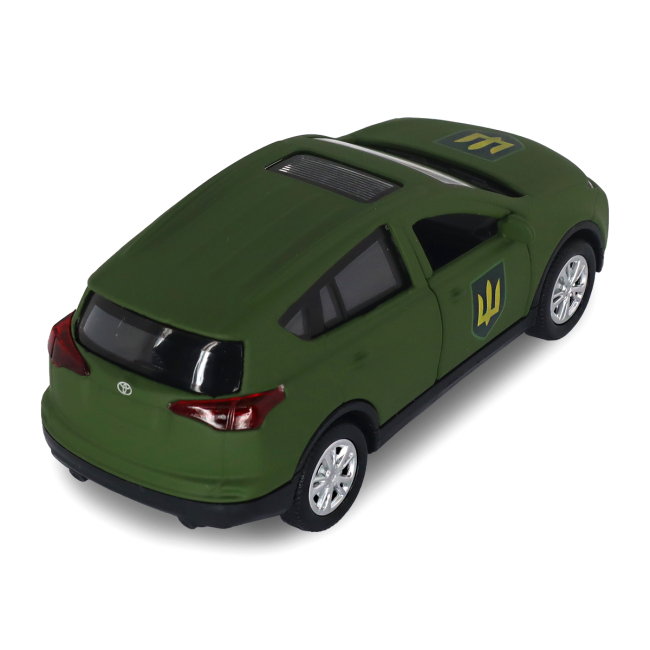 Транспорт и спецтехника - Внедорожник TechnoDrive Шевроны Героев Toyota RAV4 Сухопутные войска ВСУ (KM6198M2)#6