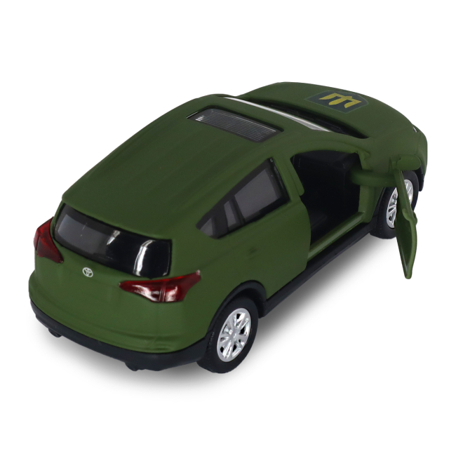 Транспорт и спецтехника - Внедорожник TechnoDrive Шевроны Героев Toyota RAV4 Сухопутные войска ВСУ (KM6198M2)#8