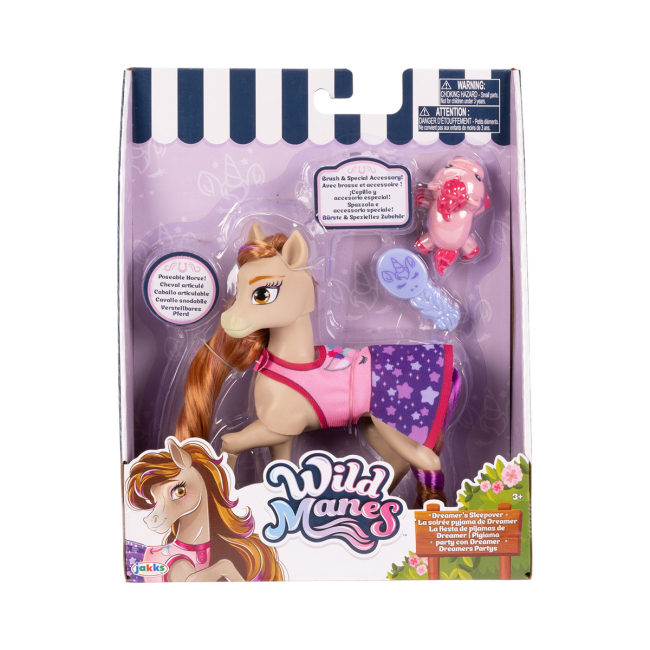 Фігурки тварин - Фігурка Wild Manes Піжамна вечірка конячки Соні (723344)#3