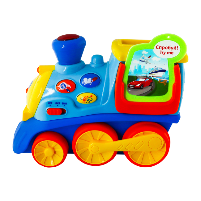 Железные дороги и поезда - Интерактивная игрушка Kiddi Smart Поезд смарти (4231T-KS)#2