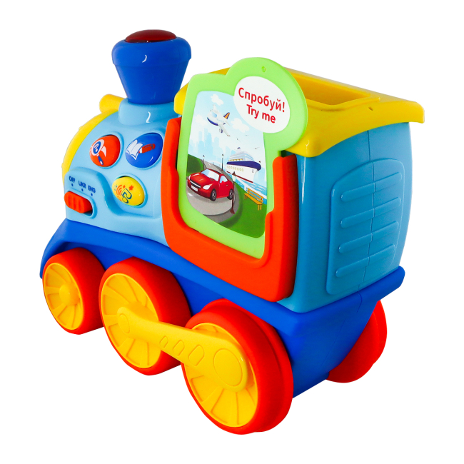 Железные дороги и поезда - Интерактивная игрушка Kiddi Smart Поезд смарти (4231T-KS)#3