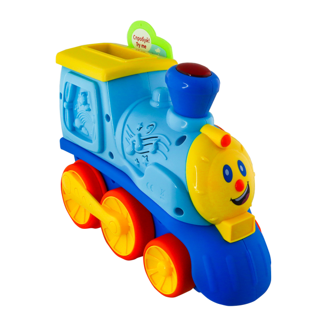 Железные дороги и поезда - Интерактивная игрушка Kiddi Smart Поезд смарти (4231T-KS)#6