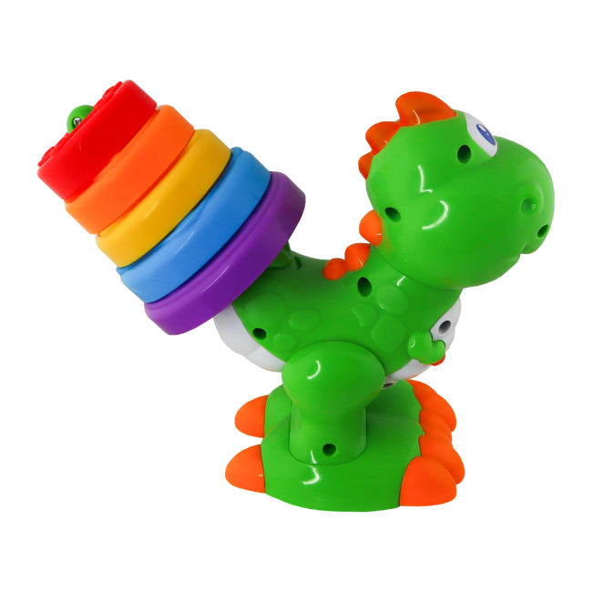 Развивающие игрушки - Развивающая игрушка Kiddi Smart Динозаврик Барвограй (4279T-KS)#5
