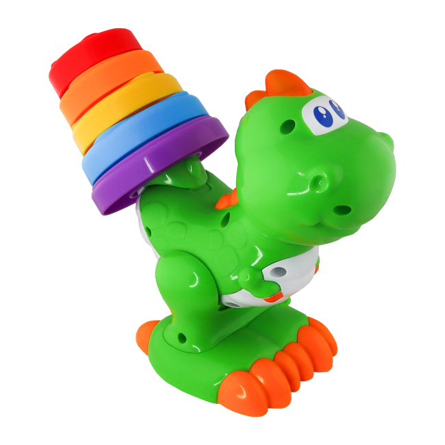 Развивающие игрушки - Развивающая игрушка Kiddi Smart Динозаврик Барвограй (4279T-KS)#6