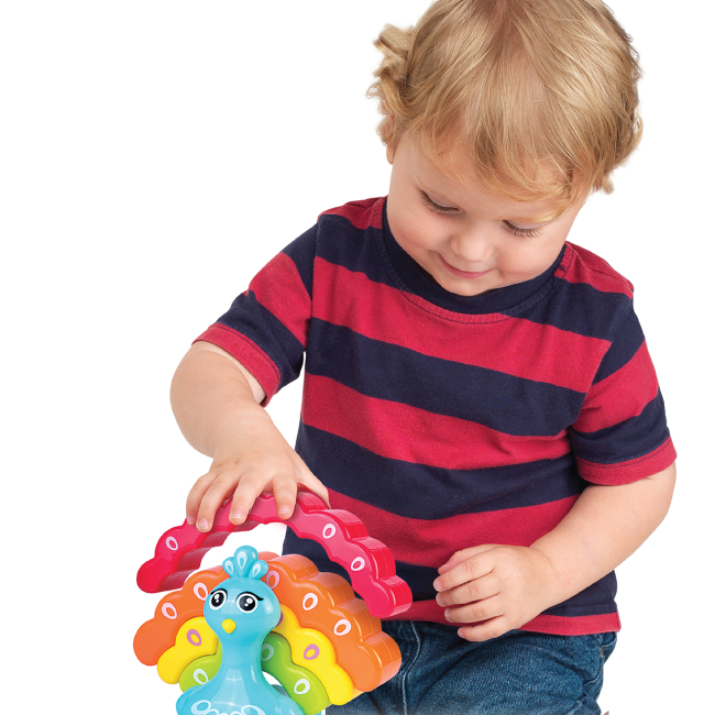 Розвивальні іграшки - Розвиваюча іграшка Kiddi Smart Веселкове павенятко (4508-KS)#7