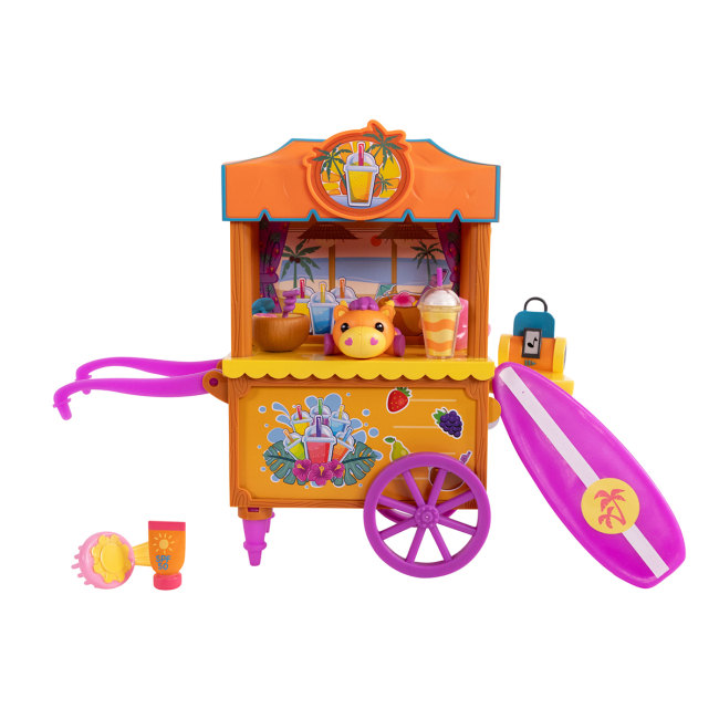 Фігурки тварин - Ігровий набір Wild Manes Пляжний відпочинок конячки Бейлі (723304)#3