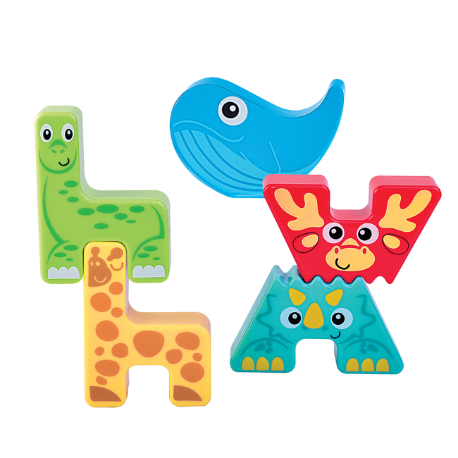 Розвивальні іграшки - Ігровий набір Kiddi Smart Звірятка-пазлики (4562-KS)#4