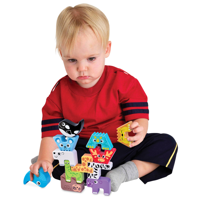 Розвивальні іграшки - Ігровий набір Kiddi Smart Звірятка-пазлики (4562-KS)#8