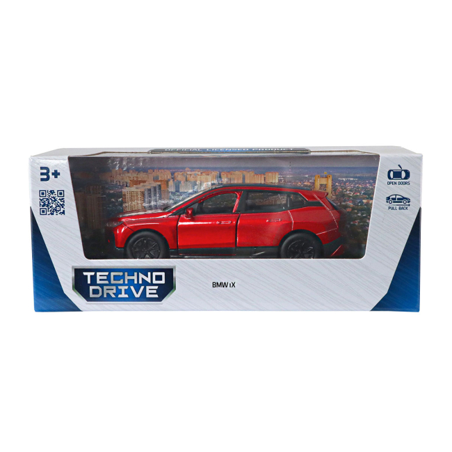 Автомоделі - Автомодель TechnoDrive BMW iX червоний (250380W/1)#8