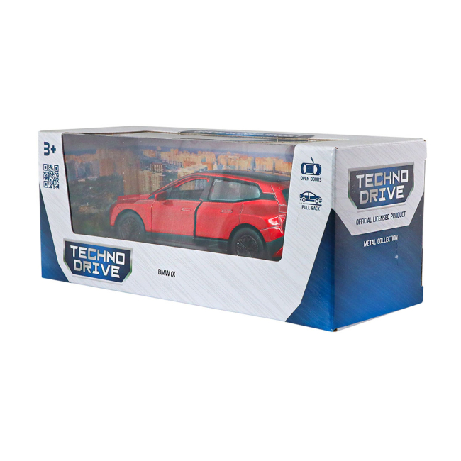 Автомоделі - Автомодель TechnoDrive BMW iX червоний (250380W/1)#9