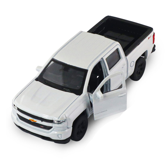 Автомоделі - Автомодель TechnoDrive Chevrolet Silverado 2017 перламутрово-білий (250381W/1)#6