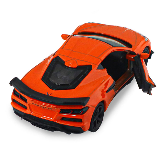 Автомоделі - Автомодель TechnoDrive Chevrolet Corvette Z06 2023 помаранчевий (250383W/1)#7
