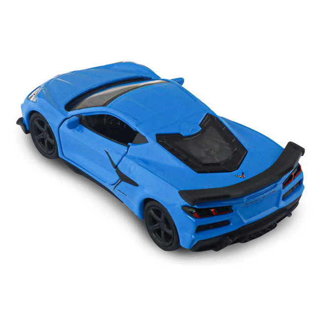 Автомоделі - Автомодель TechnoDrive Chevrolet Corvette Z06 2023 світло-блакитний (250383W/2)#4