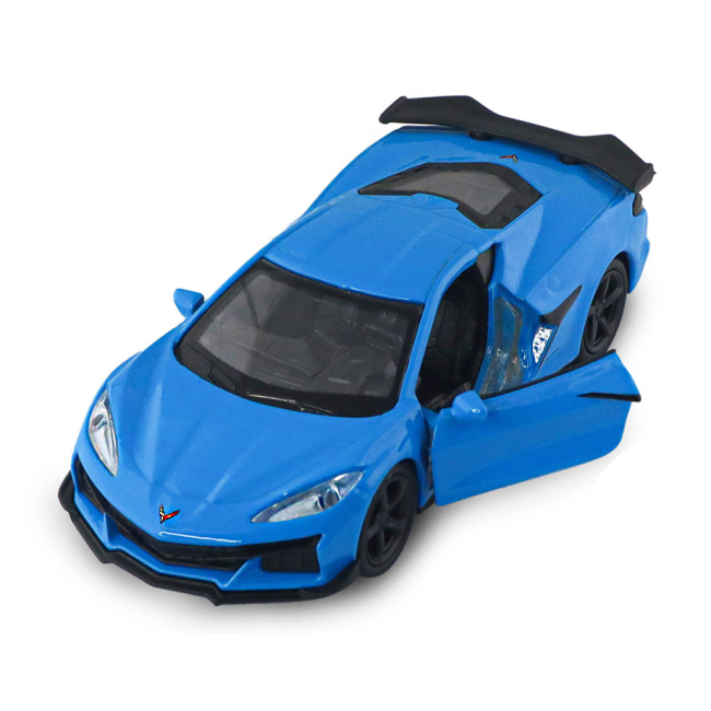 Автомоделі - Автомодель TechnoDrive Chevrolet Corvette Z06 2023 світло-блакитний (250383W/2)#6