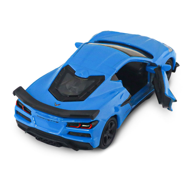 Автомоделі - Автомодель TechnoDrive Chevrolet Corvette Z06 2023 світло-блакитний (250383W/2)#7