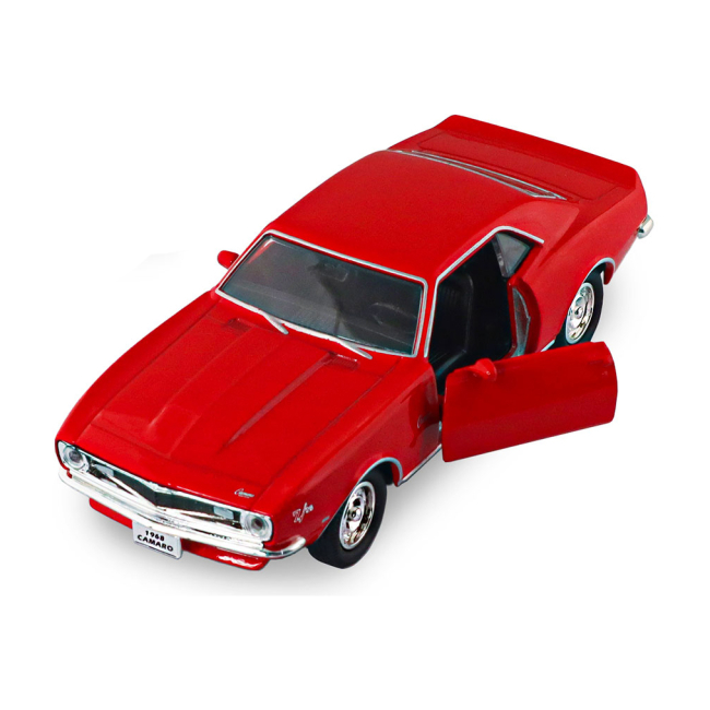 Автомоделі - Автомодель TechnoDrive Chevrolet Camaro Z28 1968 червоний (250384W/1)#5