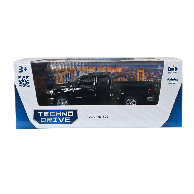 Автомоделі - Автомодель TechnoDrive RAM 1500 2019 чорний (250385W/2)#7