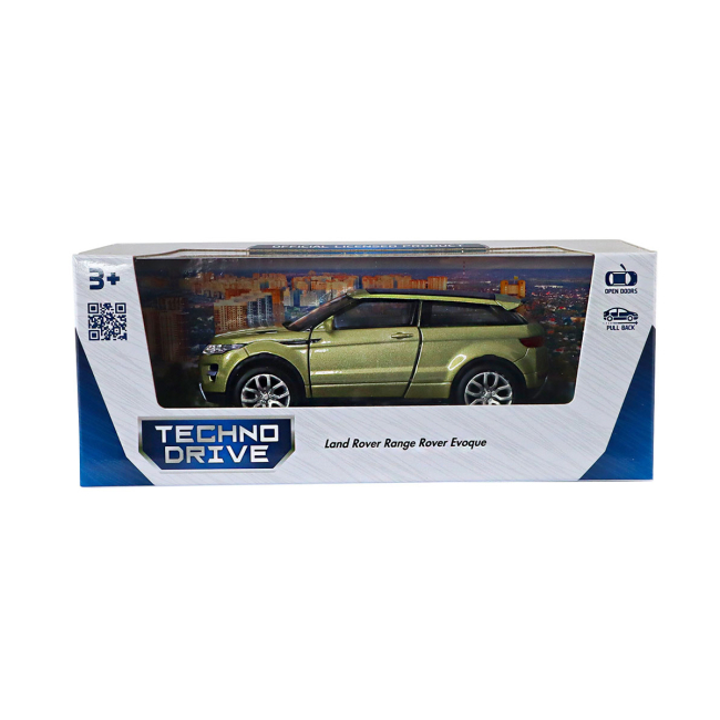 Автомодели - Автомодель TechnoDrive Land rover Range rover Evoque зеленый (250388W/2)#7