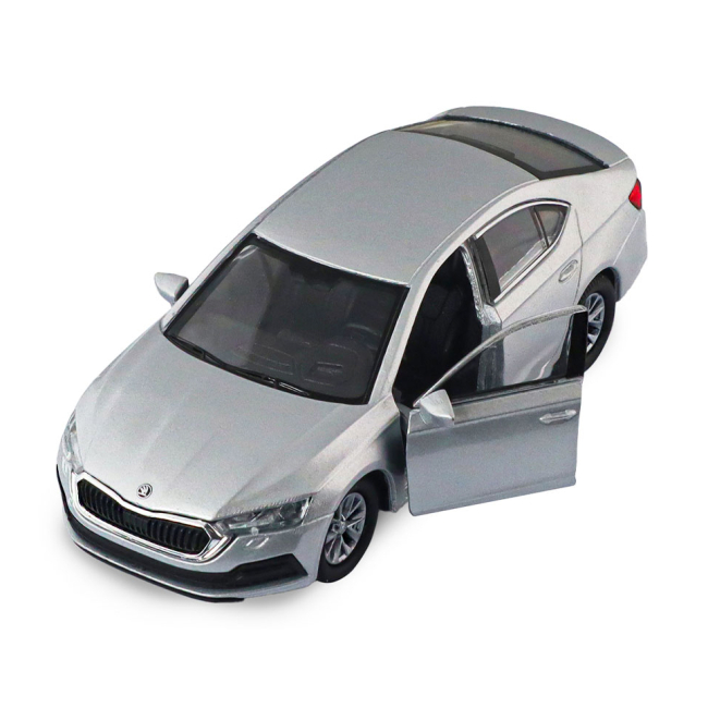 Автомоделі - Автомодель TechnoDrive Skoda Octavia сріблястий (250389W/2)#5