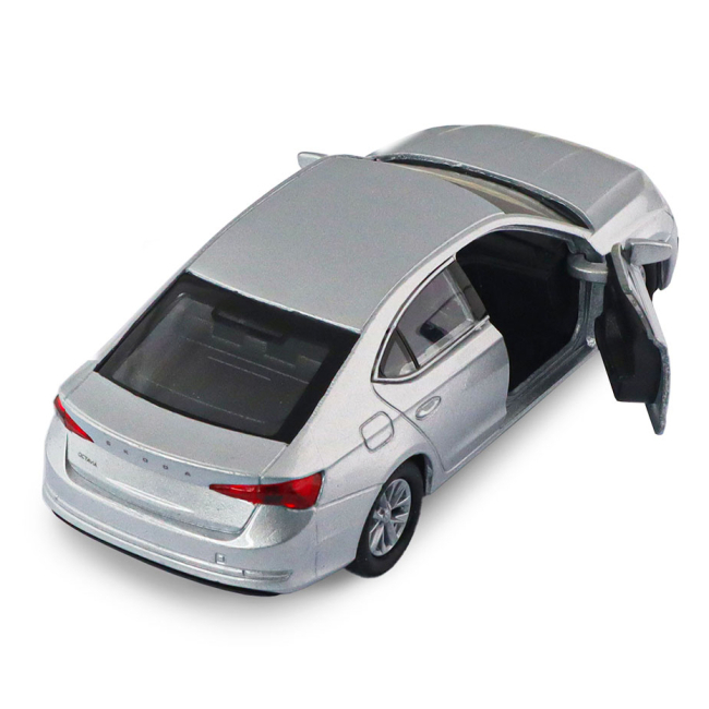 Автомоделі - Автомодель TechnoDrive Skoda Octavia сріблястий (250389W/2)#6