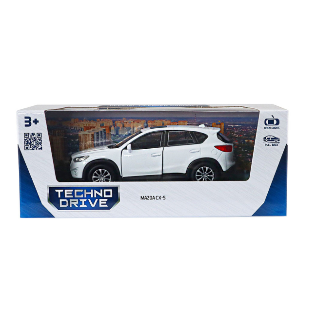 Автомодели - Автомодель TechnoDrive Mazda CX-5 белый (250390W/2)#7