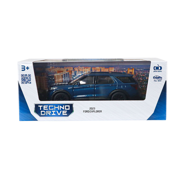 Автомоделі - Автомодель TechnoDrive Ford Explorer 2023 блакитний металік (250392W/2)#7