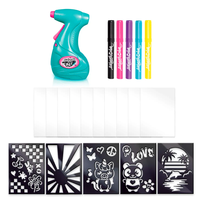 Набори для творчості - Набір для творчості Canal Toys DIY Airbrush art з постерами (AIR015)#2