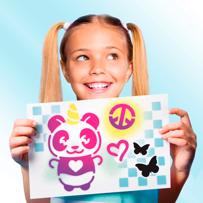 Набори для творчості - Набір для творчості Canal Toys DIY Airbrush art з постерами (AIR015)#6