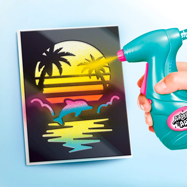 Набори для творчості - Набір для творчості Canal Toys DIY Airbrush art з постерами (AIR015)#8