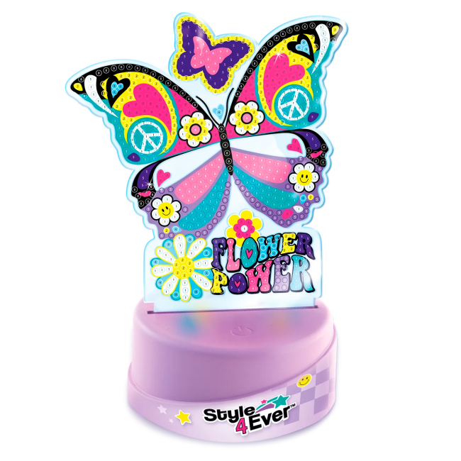 Набори для творчості - Набір для творчості Canal Toys Style 4 Ever Diamond Art Деко з підсвіткою (OFG299)#4